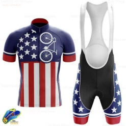 2020 USA Men's Cycling Jersey Short Kit -Cycling Gear product image 1474558567