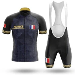 France Men's Cycling Jersey Short Kit -Cycling Gear product image 1482990553