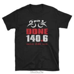 DONE 140.6 - Ironman Long Distance 140.6 Miles - Triathlon Finishers Men's T-Shirt