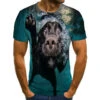 Black Lab Swimming 3D Print Men's T-Shirt -Cycling Gear product image 1490903858