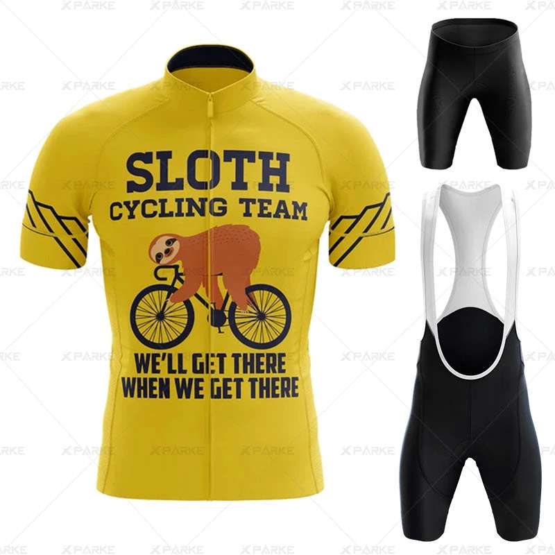 Team Sloth Cycling Team Men's Cycling Kit 3 Team Sloth Cycling Team Men's Cycling Kit