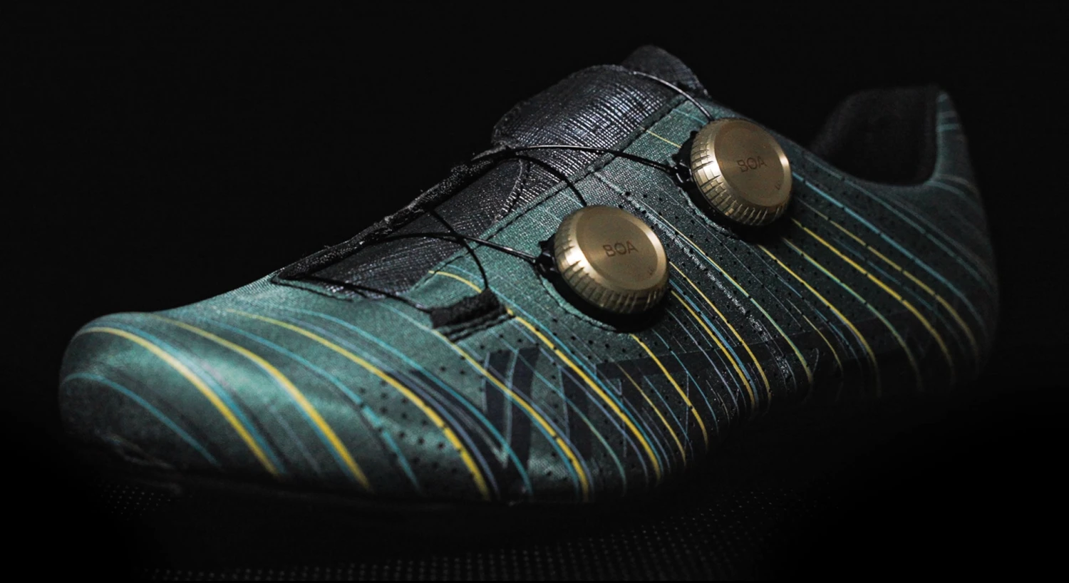 Vittoria Revolve Road Cycling Shoes - Silk Green (FCT Carbon Sole) 9 Vittoria Revolve Road Cycling Shoes - Silk Green (FCT Carbon Sole) - Image 7