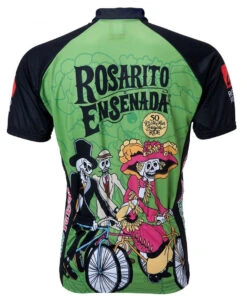 Rosarito Ensenada Day Of The Dead Men's Cycling Jersey (S, M, L, XL, 2XL, 3XL) -Cycling Gear rosaritodeadback 880x1084 1