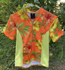 Sheila Moon Women's Orange Hibiscus Cycling Jersey (S, L) - 50% OFF! -Cycling Gear s l300 ff6af30d bfbe 4485 9d36 d48104cb90c4