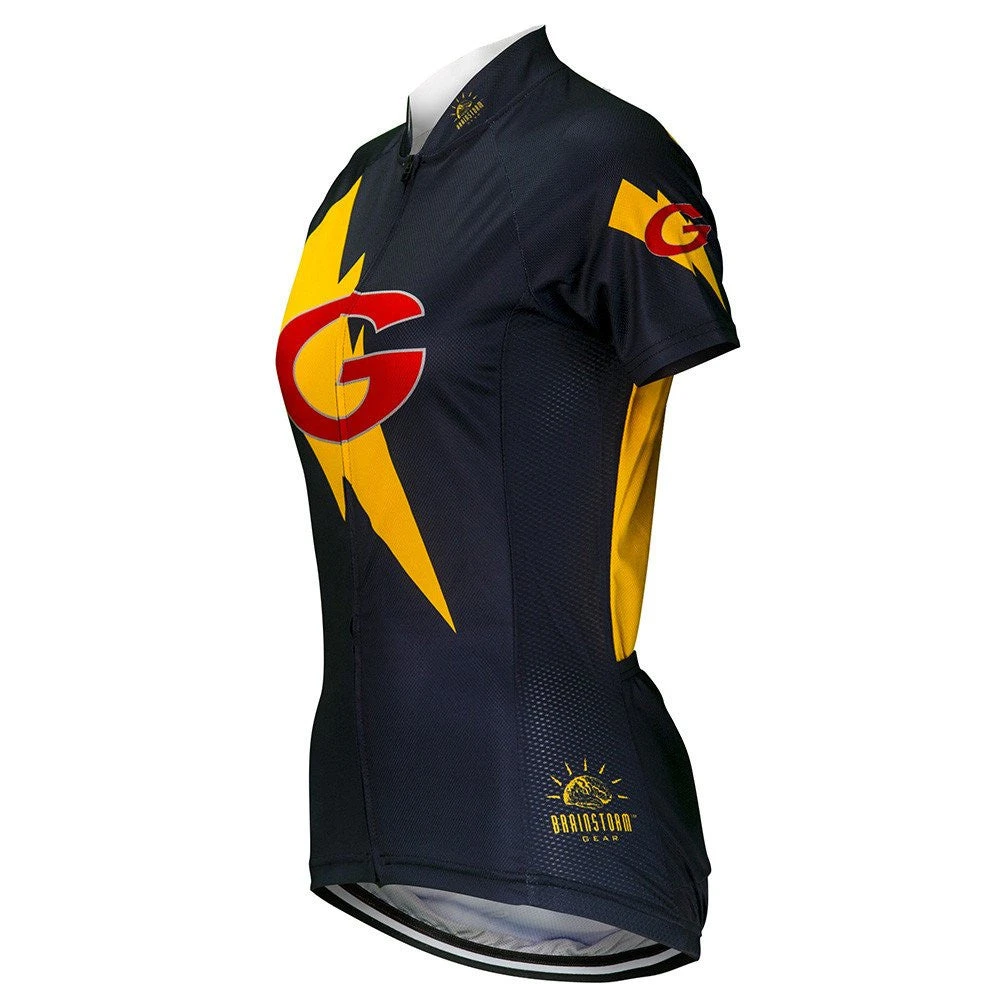 Sesame Street Super Grover Women's Cycling Jersey (S, XL, 2XL) 7 Sesame Street Super Grover Women's Cycling Jersey (S, XL, 2XL) - Image 5