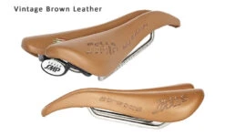 Selle SMP Stratos Pro Saddle With Steel Rails -Cycling Gear stratos inserts brown leather