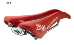 Selle SMP Stratos Pro Saddle With Steel Rails -Cycling Gear stratos inserts red