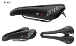 Selle SMP T3 Triathlon Bicycle Saddle (with Steel Rails) -Cycling Gear t3insertsblack c0123d94 d3a3 47c3 9029 fca43406b41a