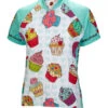 Cupcakes Women's Cycling Jersey (S, M, L, XL) -Cycling Gear w cupcake jersey front 880x1084 1